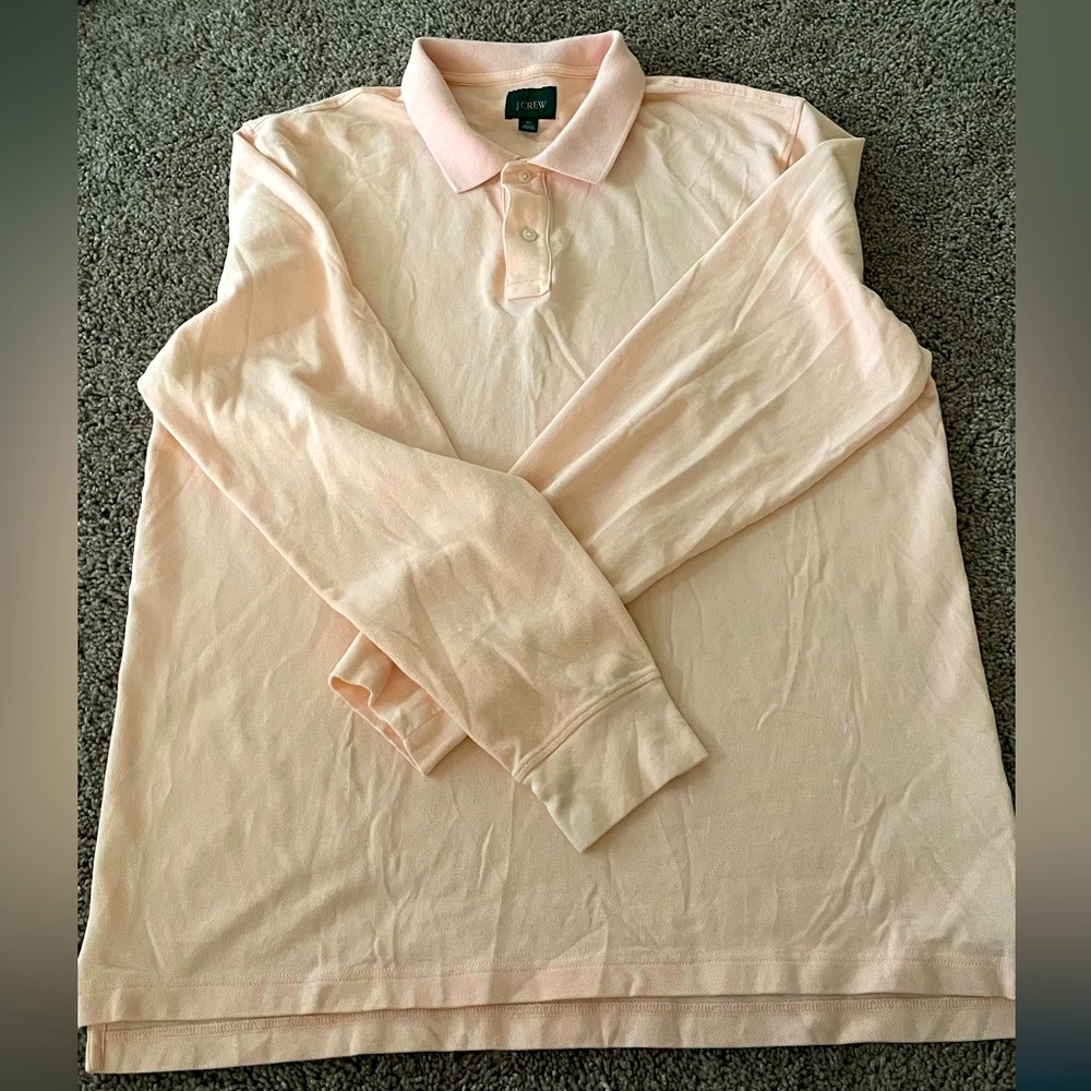 Men’s J. Crew Long Sleeve Polo